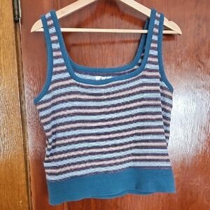 Madewell Multicolor Striped Tank Top